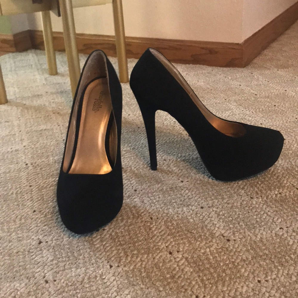 Charlotte Russe Black Heels